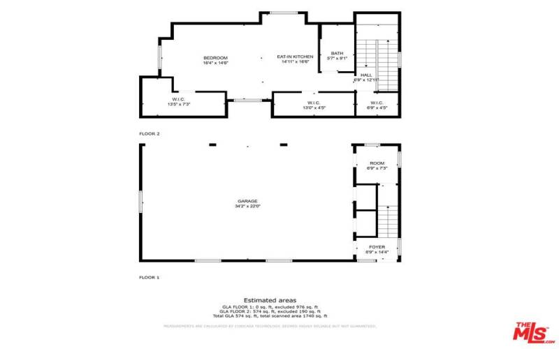 Floorplan Guest House/ Garage