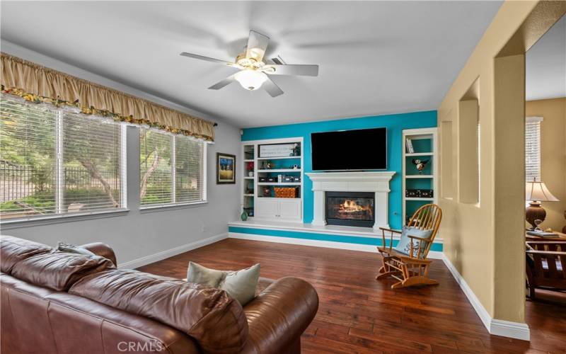 Family Room from Kitchen view