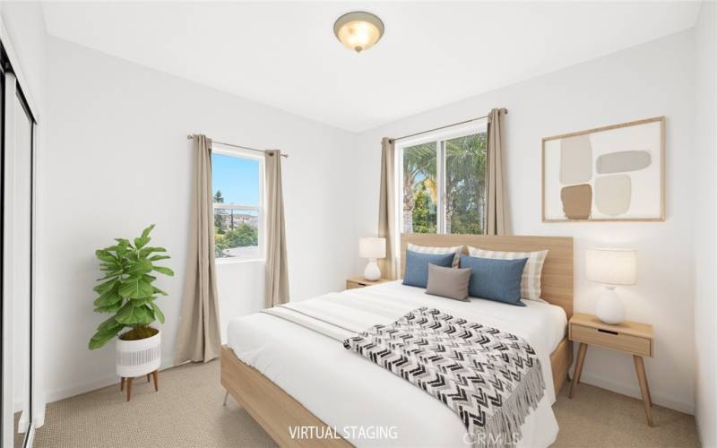 Guest bedroom#1 (Virtual Staging)