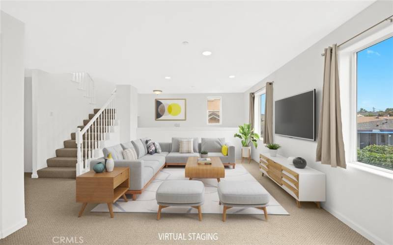 Living Room (Virtual Staging)