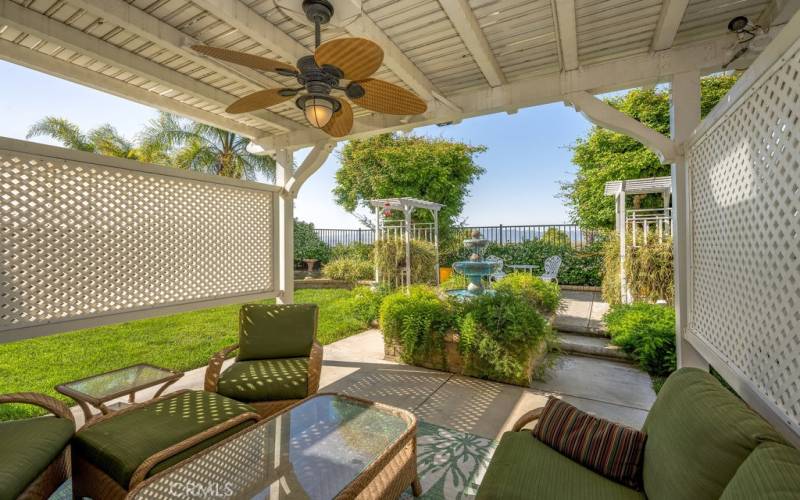 GREAT REAR PATIO WITH A VIEW!