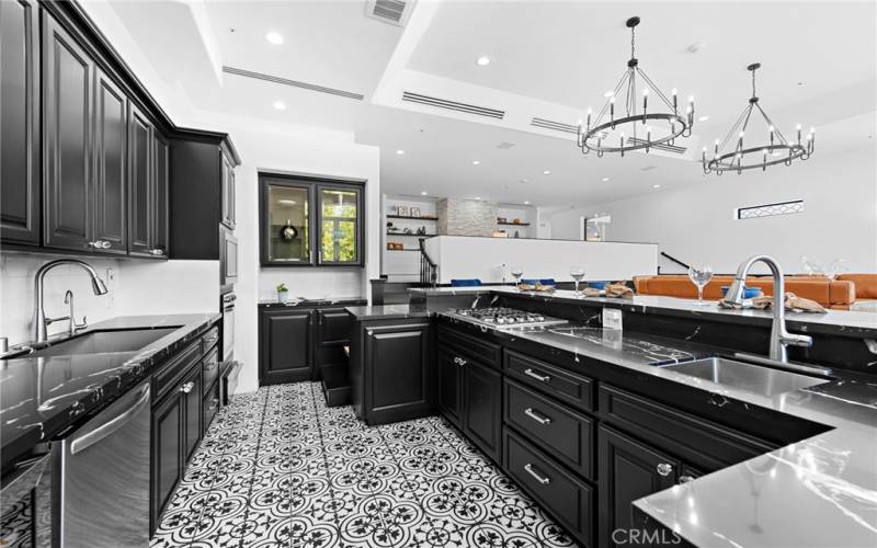 Just look at this 2nd kitchen!