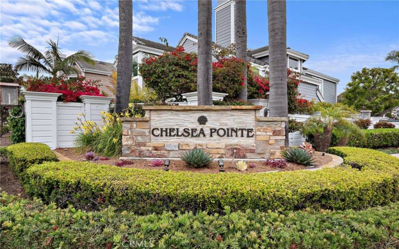 Entrance to Chelsea Pointe