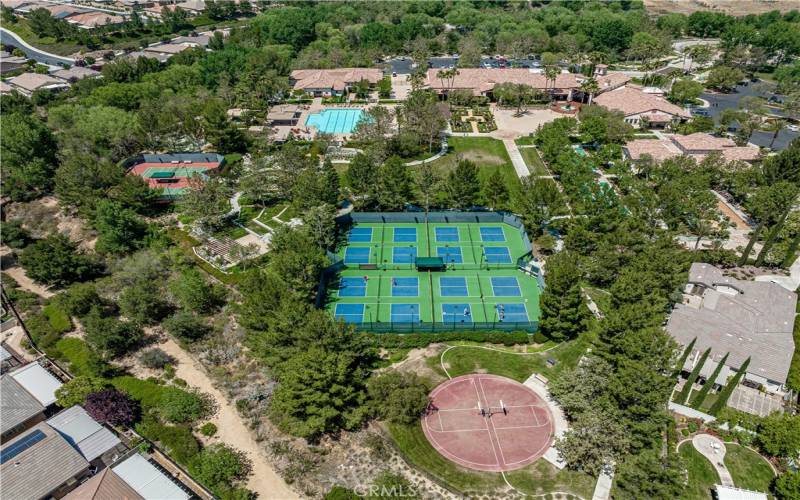 Pickleball Courts at the Lodge Clubhouse