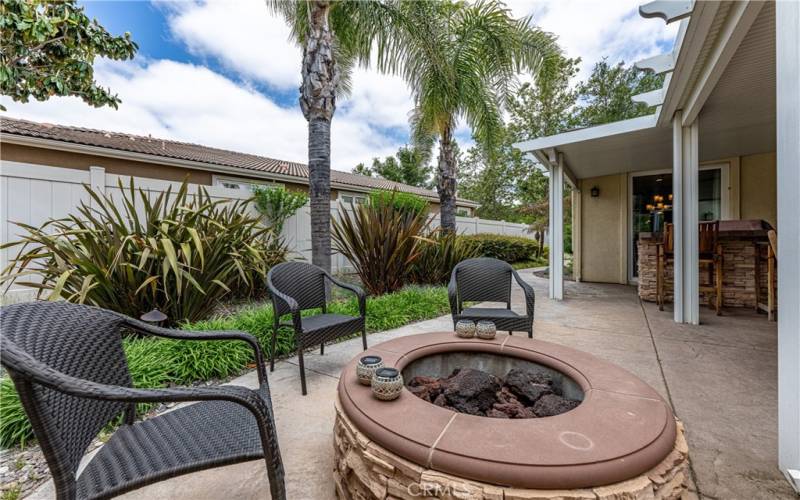 Front Courtyard area