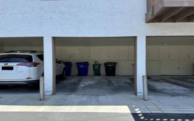 Carport with Storage