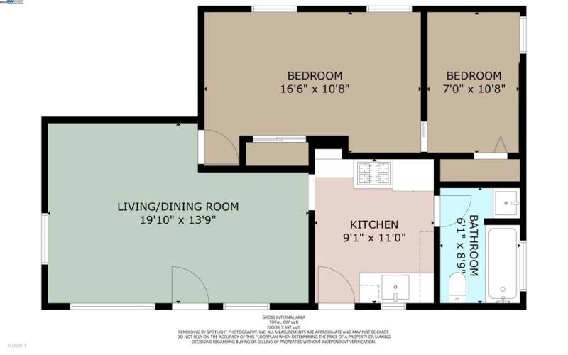 Lower Unit floorplan