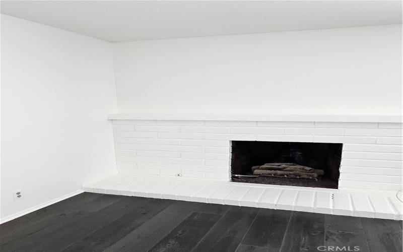 Fireplace in primary suite to get cozy on those cool winter evenings