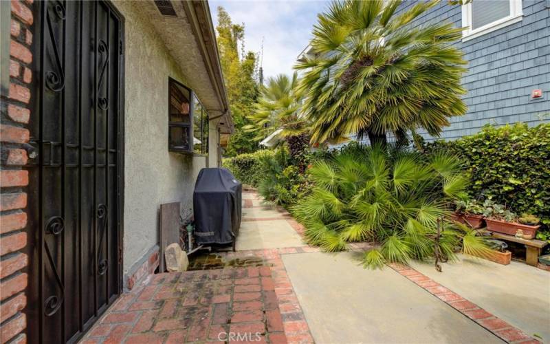 Side yard off of the​​‌​​​​‌​​‌‌​​‌​​​‌‌​​​‌​​‌‌​​‌‌​​‌‌​​​​ kitchen.