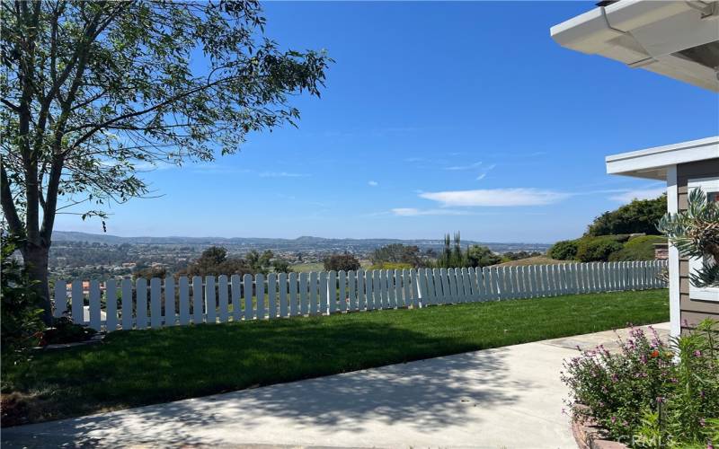 View seen from Side of house