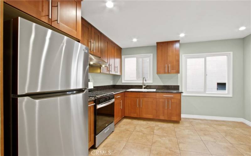 Very large kitchen with breakfast nook