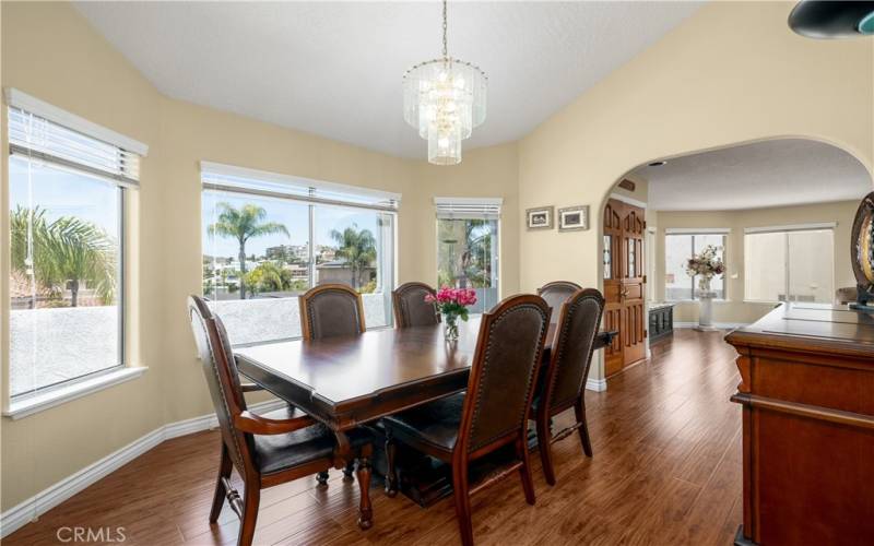 Formal Dining Room with Views