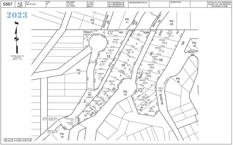 Map of Tract