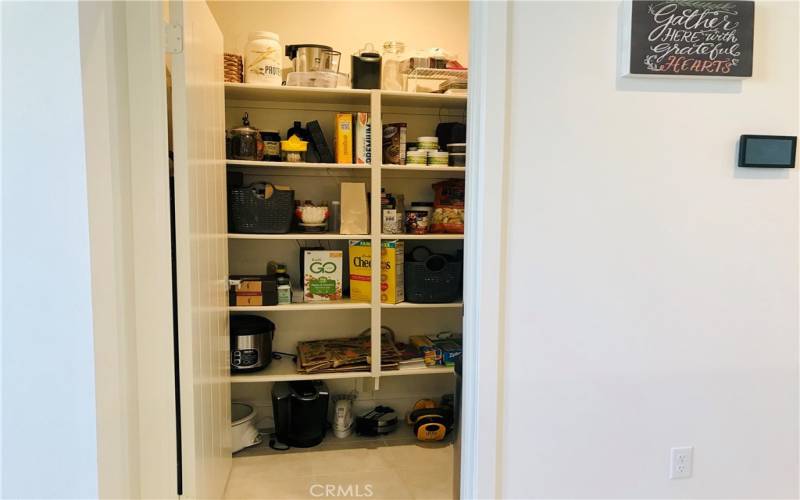 Pantry in kitchen