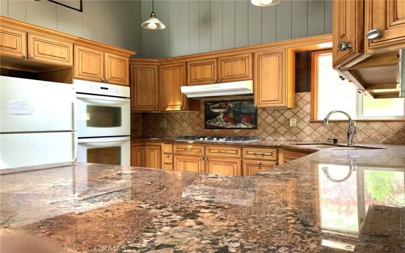 Upper Level Kitchen with Granite & Upgraded Cabinets