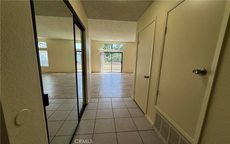 Entry View to Living Room