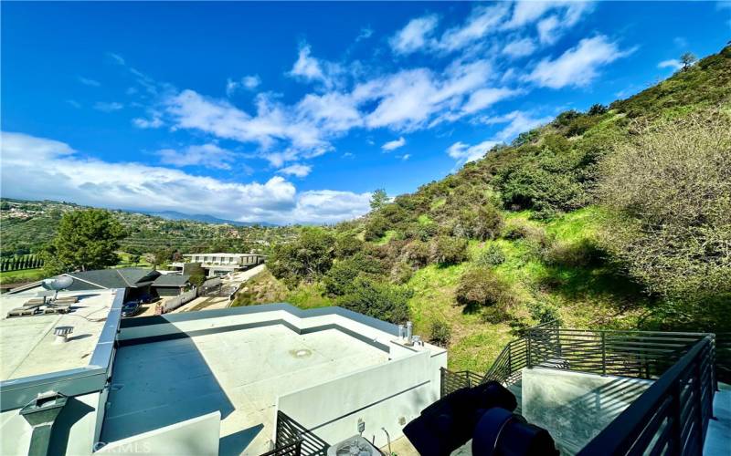 Picturesque View from Rooftop Deck