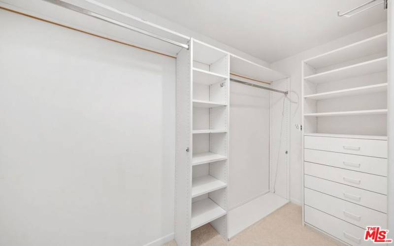 Primary bedroom closet