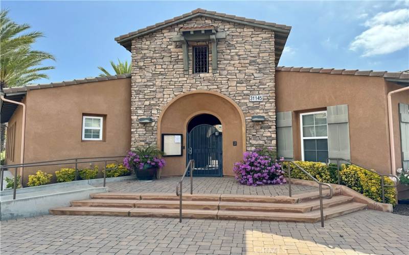 Temecula Lane community clubhouse.