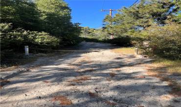 Road leading to land lot.