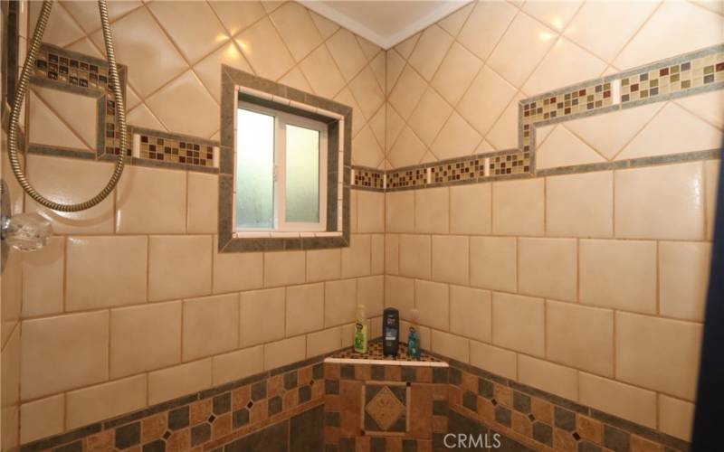 Tiled Walk-in Shower