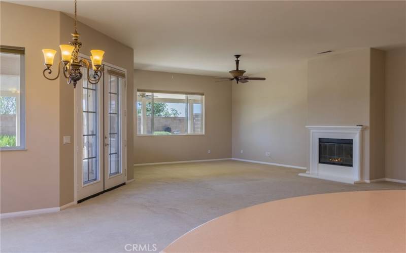 Great  area view from kitchen island.