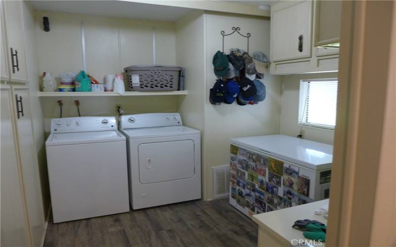 Laundry room - spacious with storage