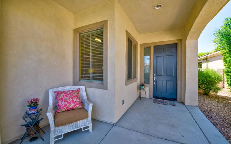 Shaded Porch To Relax On