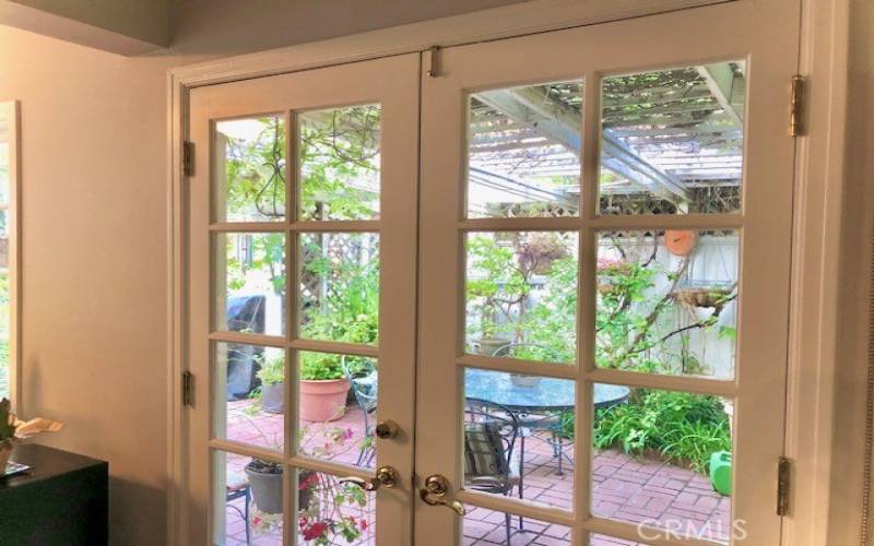 Dining Room French Doors