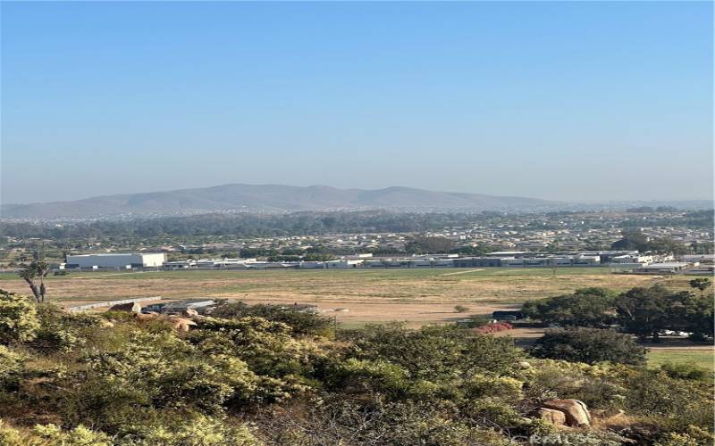 View from APN 360-320-018, of Menifee Union High School.