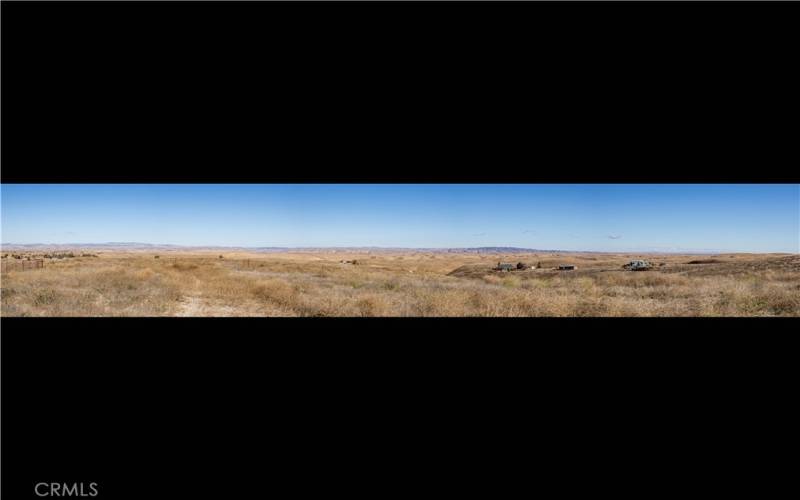 Panoramic from Upper North side of Property looking North