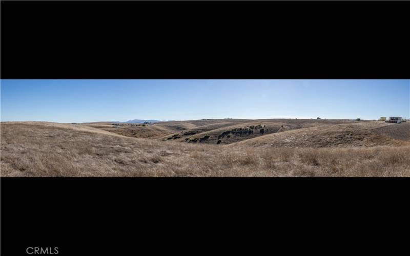 Panoramic from Upper North side of Property looking South