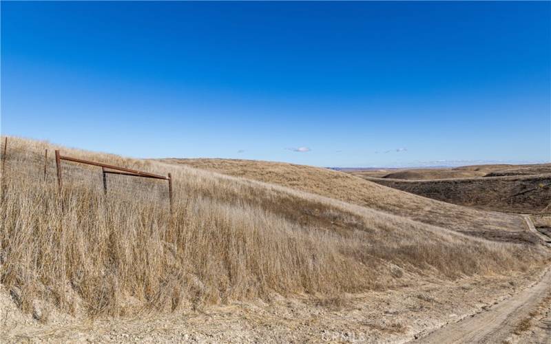 View of Property from Road near SW Corner of Property