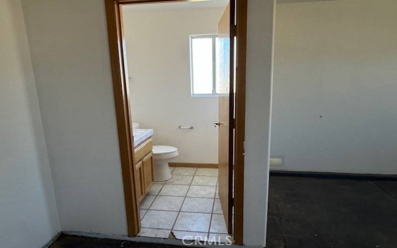 Extra Bathroom in Garage