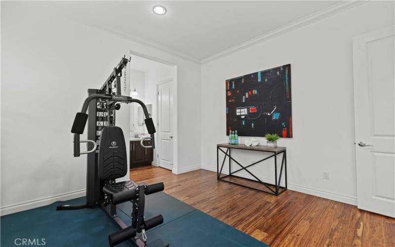 Downstairs Bedroom/Gym