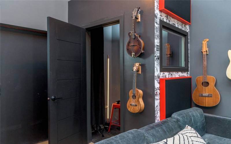 ADU Bedroom/Music Studio