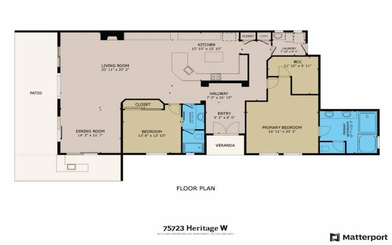 75732 Heritage W - Matterport Floor Plan