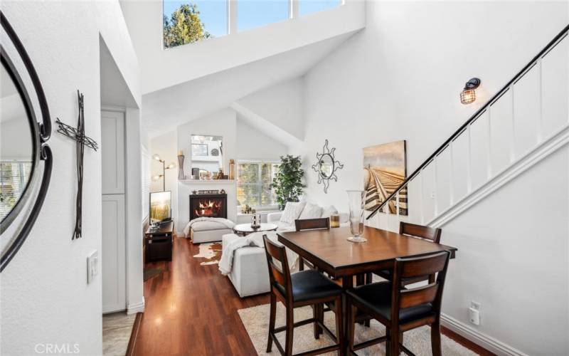  Vaulted ceilings & numerous windows w/ natural light peering through