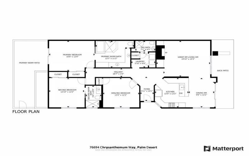 76694 Chrysanthemum - Floor Plan