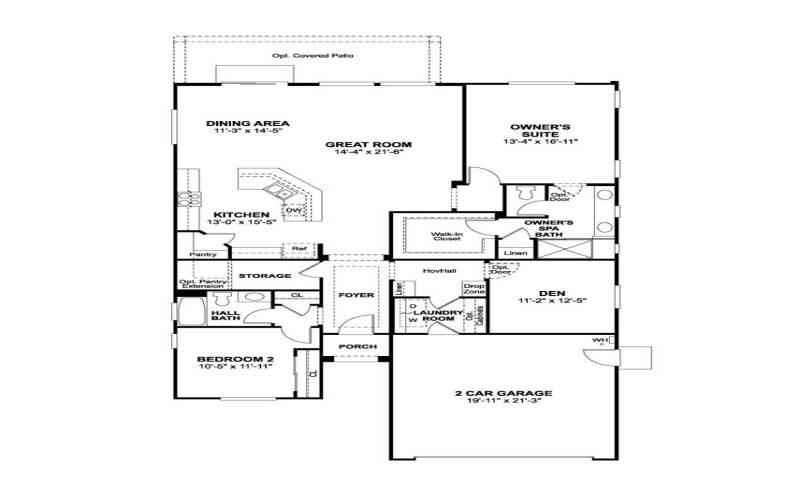 Fox Canyon Floorplan