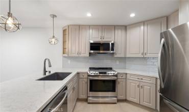 Fully remodeled kitchen