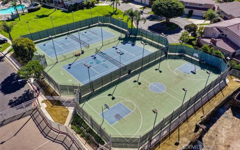 Community Tennis and Sport Court