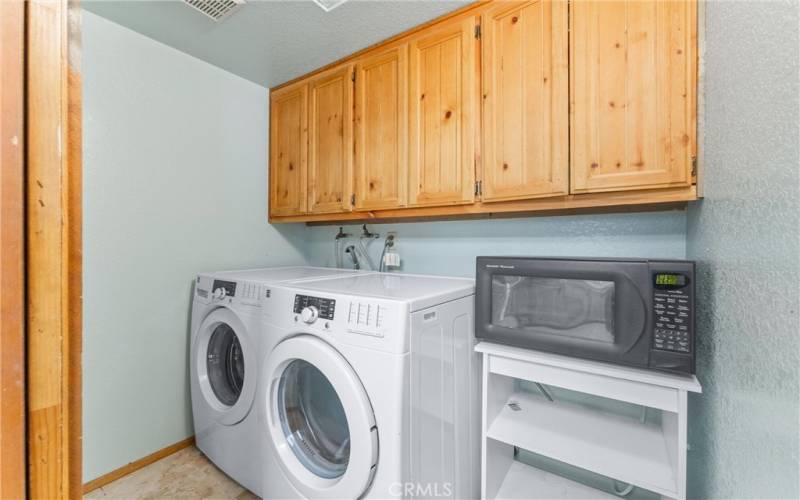 Laundry Room off the kitchen!