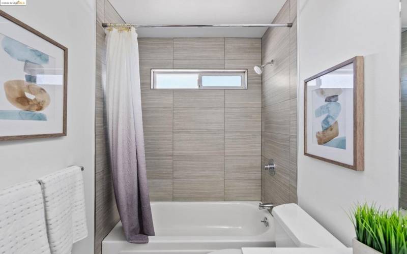 Second picture of the remodeled bathroom number 3 that was completed new in June 2020.