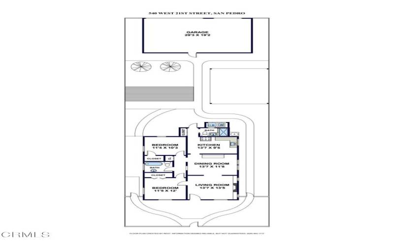 540 w. 21st, san pedro Floorplan