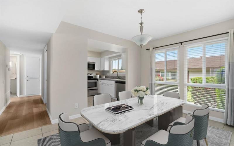 Dining Room - Virtually Staged