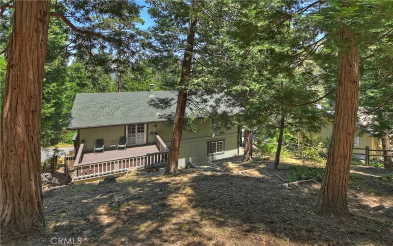 Private deck off primary bedroom