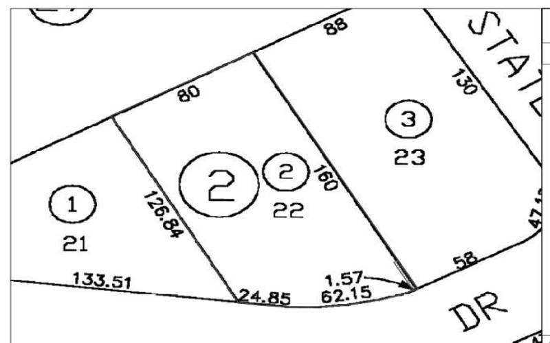 PLOTTED EASEMENTS