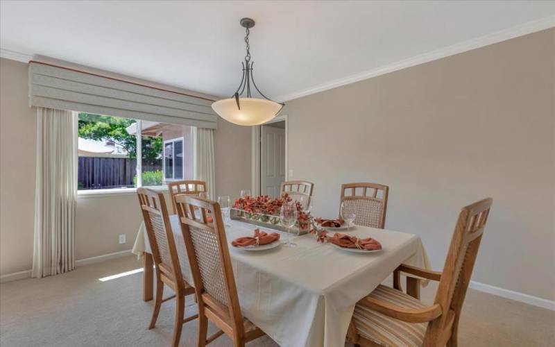 Formal Dining with Access to Kitchen/Family Room