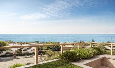 Rendering of oversized patio area overlooking ocean views, renderings are conceptual and subject change.
